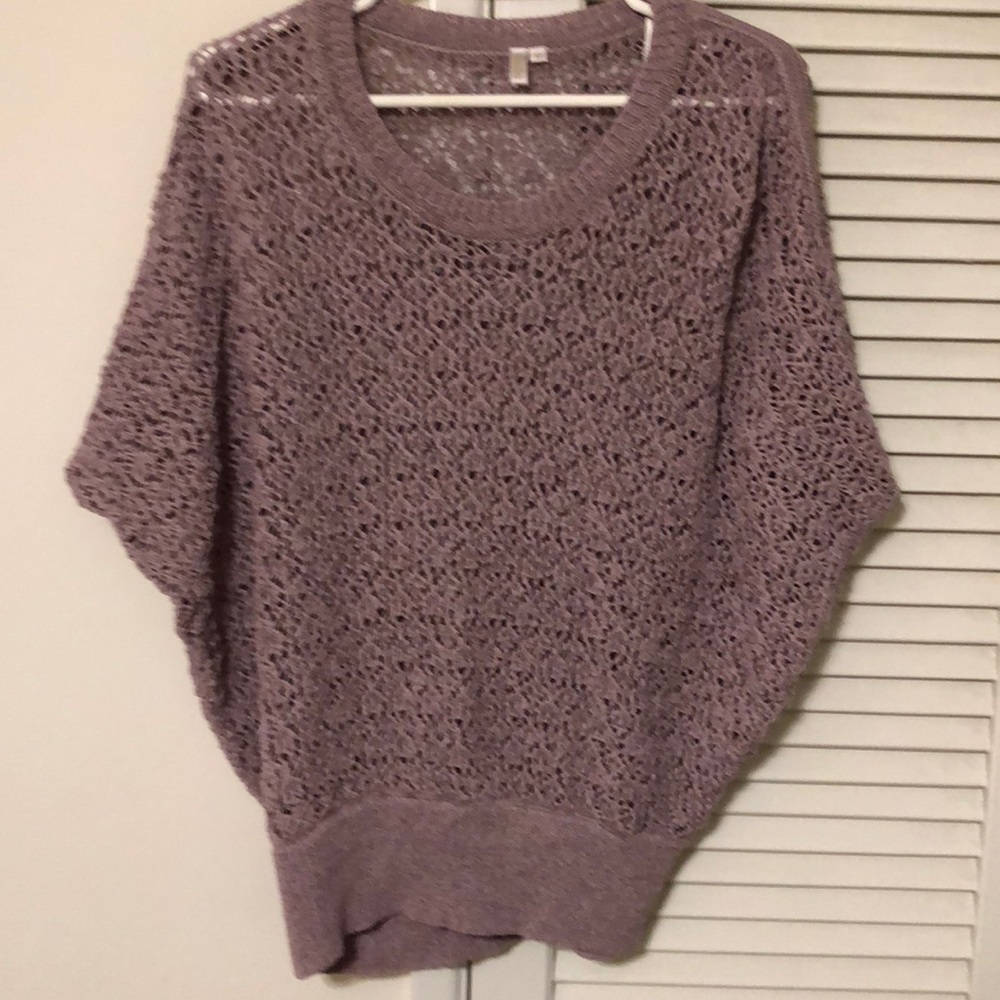 Purple sweater